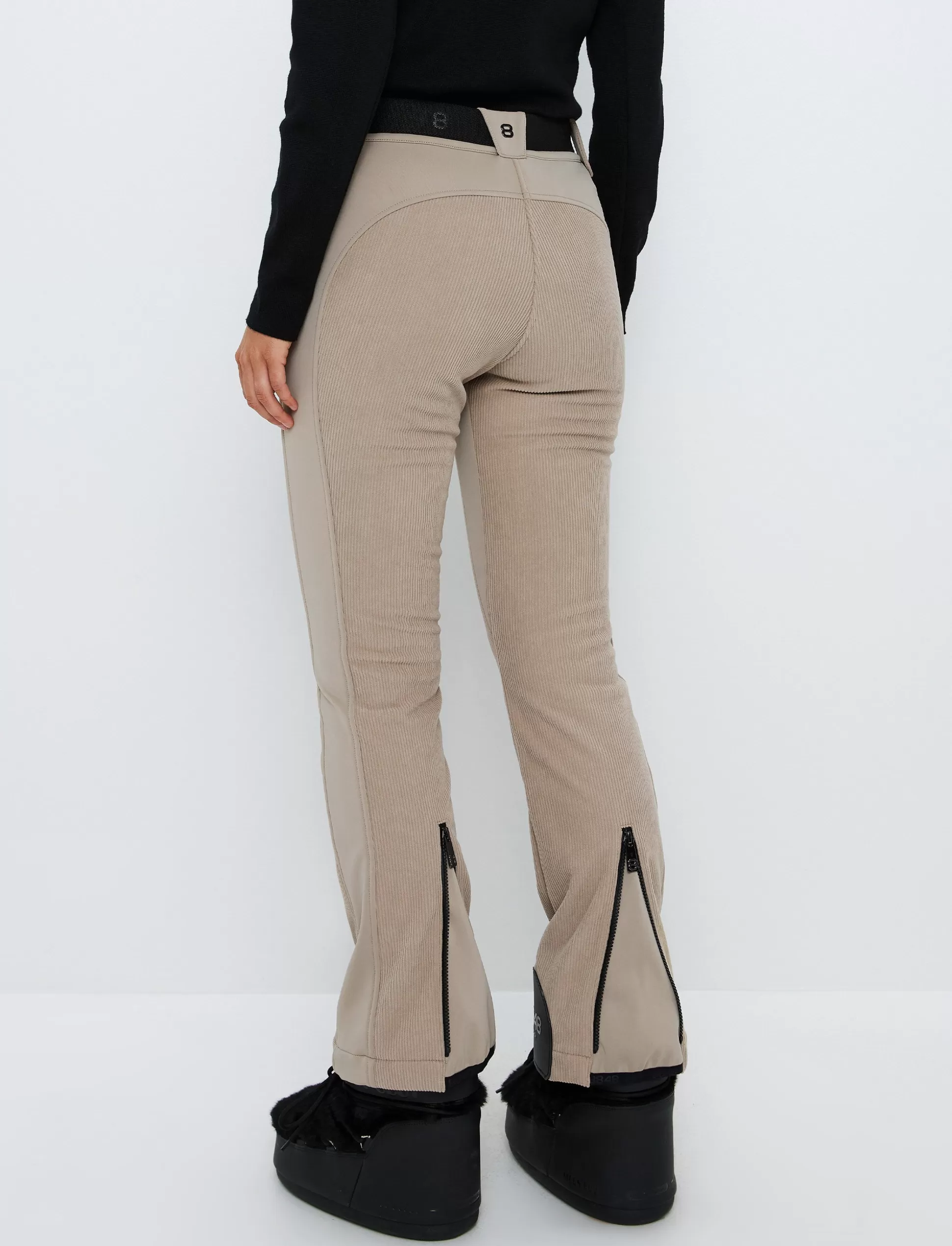 Lasketteluhousut<8848 Altitude Tumblr Cord W Ski Pant - Lt Beige